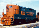 Sacramento Northern GP7 #711, Circa 1981