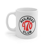 470 Railroad Club, 11oz Ceramic Coffee Mug